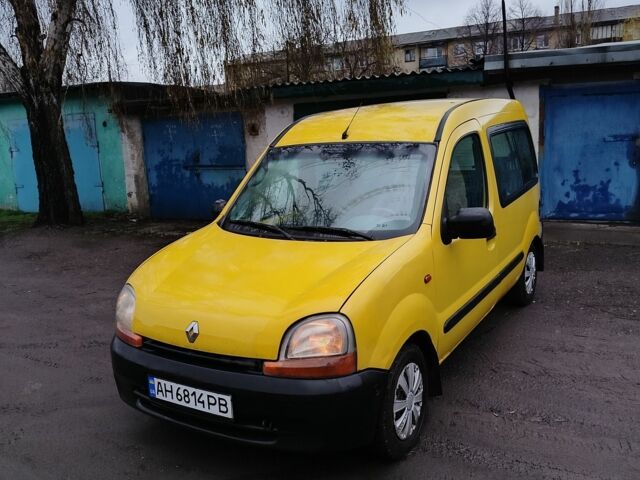 Желтый Рено Кенгу, объемом двигателя 1.9 л и пробегом 360 тыс. км за 2028 $, фото 1 на Automoto.ua