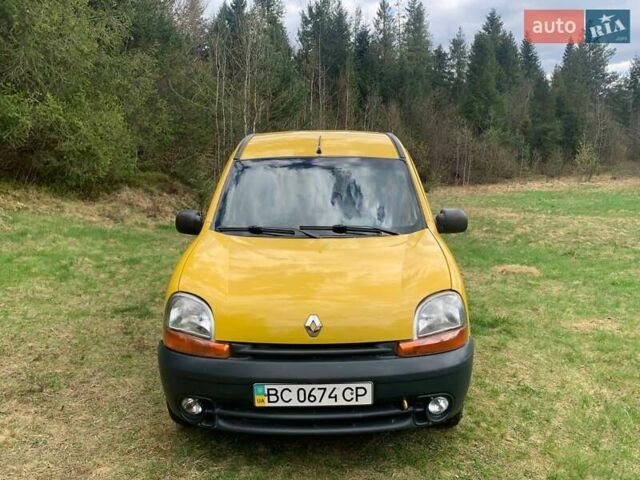 Жовтий Рено Кєнгу, об'ємом двигуна 1.87 л та пробігом 222 тис. км за 4400 $, фото 1 на Automoto.ua
