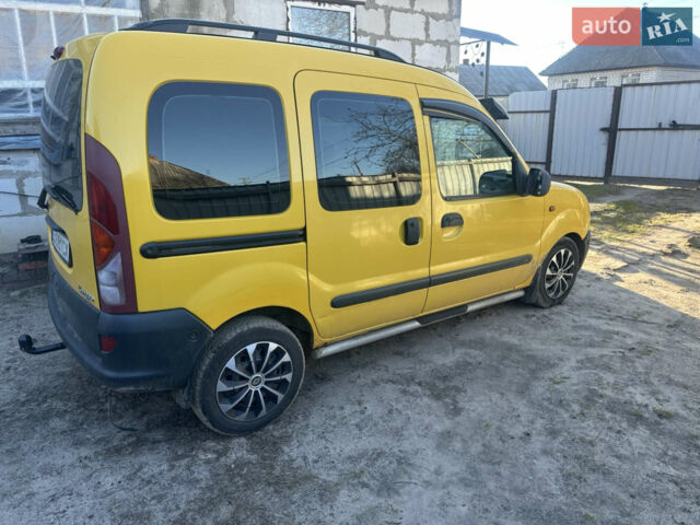 Жовтий Рено Кєнгу, об'ємом двигуна 1.87 л та пробігом 188 тис. км за 4000 $, фото 1 на Automoto.ua