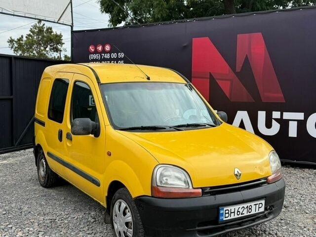 Желтый Рено Кенгу, объемом двигателя 1.87 л и пробегом 314 тыс. км за 2150 $, фото 1 на Automoto.ua
