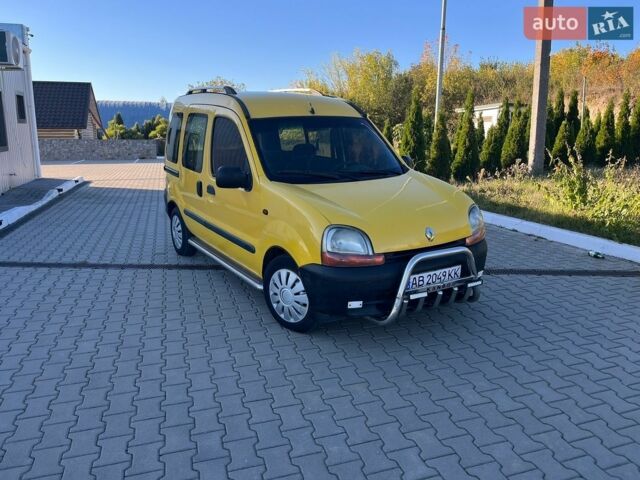 Жовтий Рено Кєнгу, об'ємом двигуна 1.87 л та пробігом 230 тис. км за 2499 $, фото 1 на Automoto.ua