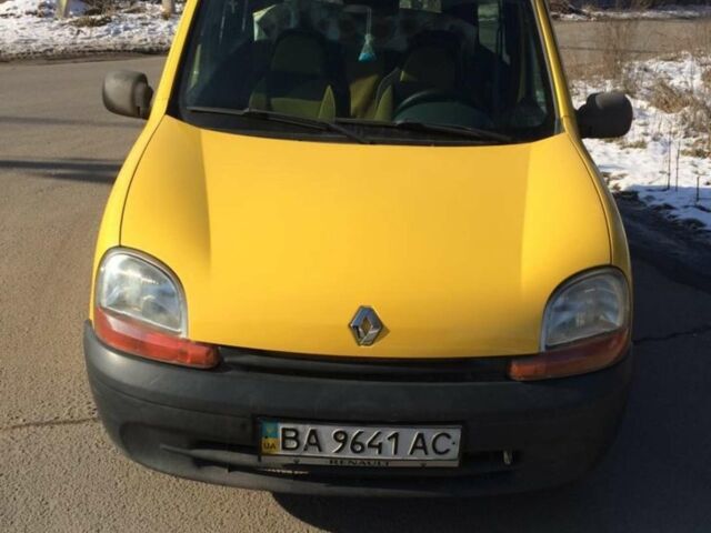 Жовтий Рено Кєнгу, об'ємом двигуна 1.9 л та пробігом 250 тис. км за 3800 $, фото 1 на Automoto.ua