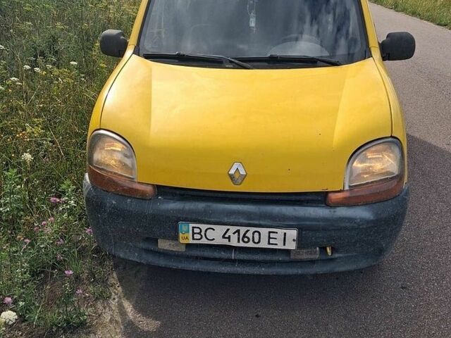 Жовтий Рено Кєнгу, об'ємом двигуна 1.9 л та пробігом 370 тис. км за 1000 $, фото 1 на Automoto.ua