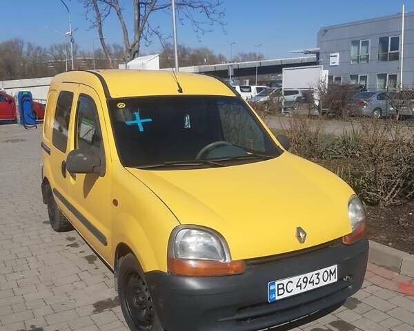 Жовтий Рено Кєнгу, об'ємом двигуна 1.87 л та пробігом 316 тис. км за 2100 $, фото 1 на Automoto.ua
