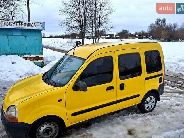 Жовтий Рено Кєнгу, об'ємом двигуна 1.9 л та пробігом 271 тис. км за 2500 $, фото 1 на Automoto.ua