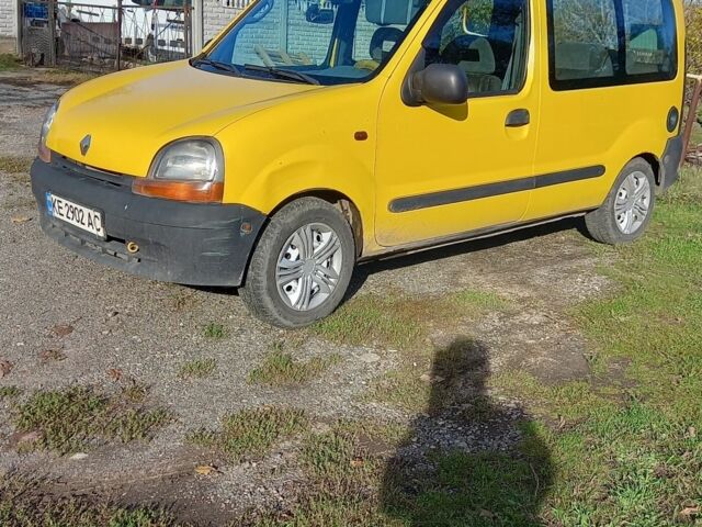 Жовтий Рено Кєнгу, об'ємом двигуна 1.9 л та пробігом 320 тис. км за 3200 $, фото 1 на Automoto.ua
