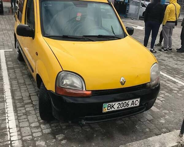 Жовтий Рено Кєнгу, об'ємом двигуна 1.9 л та пробігом 250 тис. км за 1850 $, фото 1 на Automoto.ua