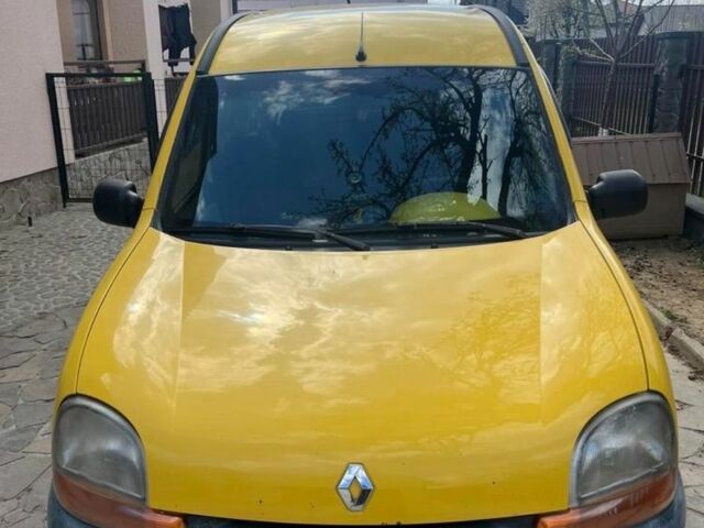 Желтый Рено Кенгу, объемом двигателя 1.9 л и пробегом 280 тыс. км за 2900 $, фото 1 на Automoto.ua