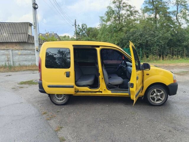 Жовтий Рено Кєнгу, об'ємом двигуна 1.9 л та пробігом 315 тис. км за 3000 $, фото 1 на Automoto.ua