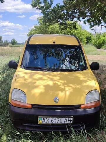 Желтый Рено Кенгу, объемом двигателя 1.2 л и пробегом 382 тыс. км за 2200 $, фото 1 на Automoto.ua