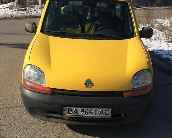 Жовтий Рено Кєнгу, об'ємом двигуна 1.9 л та пробігом 250 тис. км за 3800 $, фото 1 на Automoto.ua