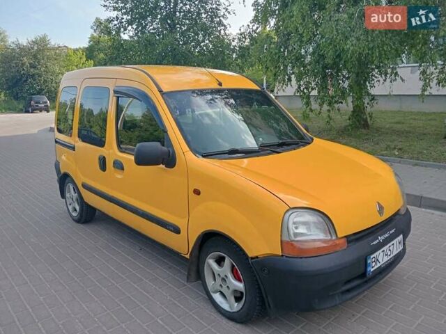 Жовтий Рено Кєнгу, об'ємом двигуна 1.9 л та пробігом 300 тис. км за 2200 $, фото 1 на Automoto.ua