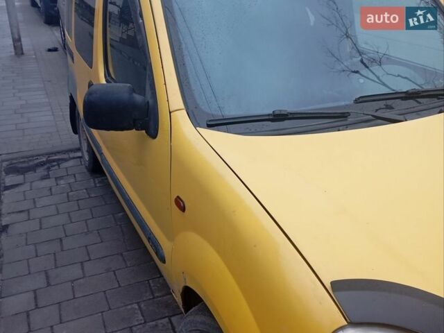 Желтый Рено Кенгу, объемом двигателя 1.9 л и пробегом 130 тыс. км за 2500 $, фото 1 на Automoto.ua