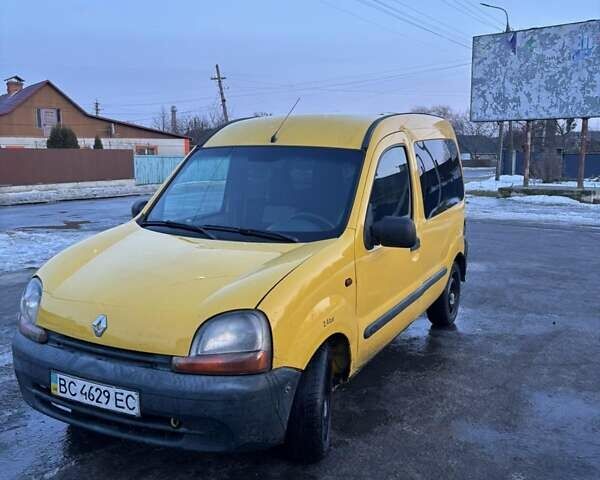Жовтий Рено Кєнгу, об'ємом двигуна 1.87 л та пробігом 400 тис. км за 2100 $, фото 1 на Automoto.ua