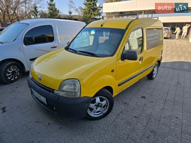 Желтый Рено Кенгу, объемом двигателя 1.87 л и пробегом 270 тыс. км за 2400 $, фото 1 на Automoto.ua