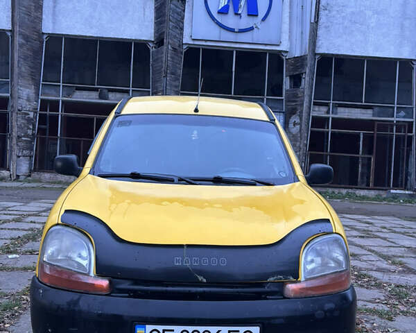 Желтый Рено Кенгу, объемом двигателя 1.87 л и пробегом 358 тыс. км за 3000 $, фото 1 на Automoto.ua