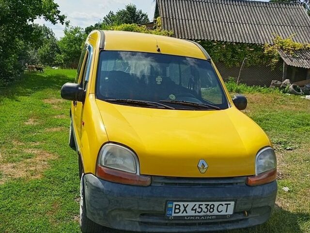 Желтый Рено Кенгу, объемом двигателя 1.87 л и пробегом 373 тыс. км за 2700 $, фото 1 на Automoto.ua