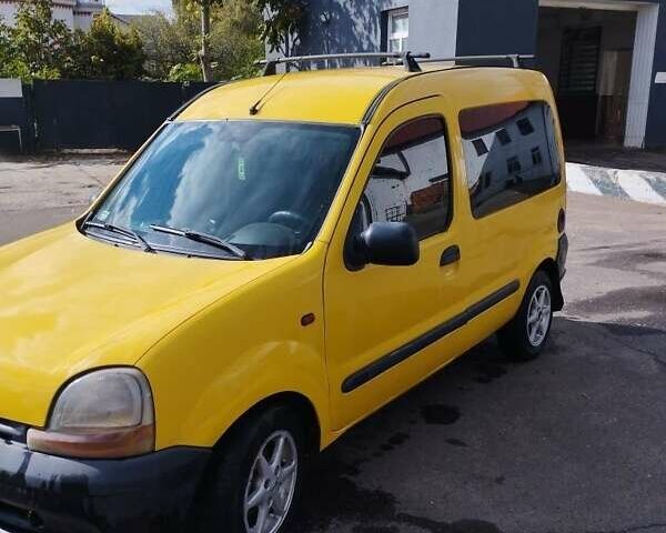 Желтый Рено Кенгу, объемом двигателя 1.9 л и пробегом 185 тыс. км за 2800 $, фото 1 на Automoto.ua