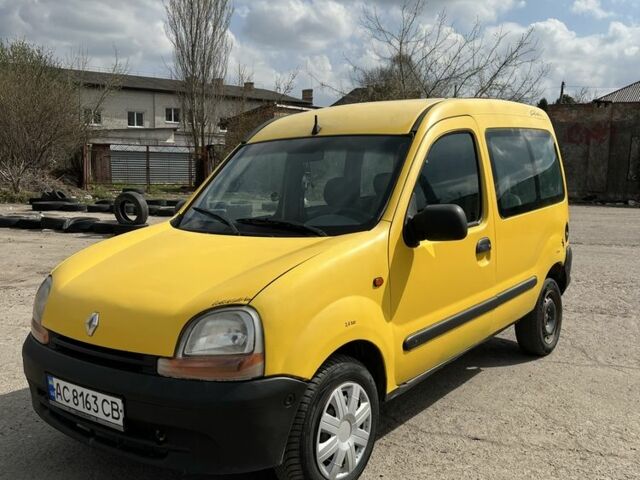 Жовтий Рено Кєнгу, об'ємом двигуна 1.9 л та пробігом 300 тис. км за 2600 $, фото 1 на Automoto.ua
