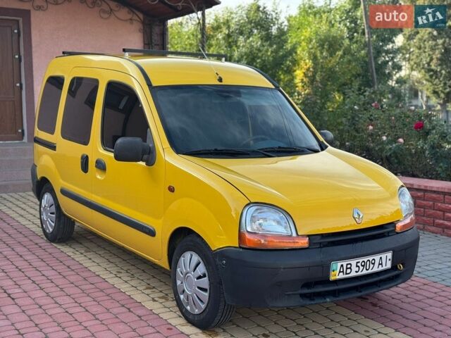 Жовтий Рено Кєнгу, об'ємом двигуна 1.9 л та пробігом 185 тис. км за 3200 $, фото 1 на Automoto.ua
