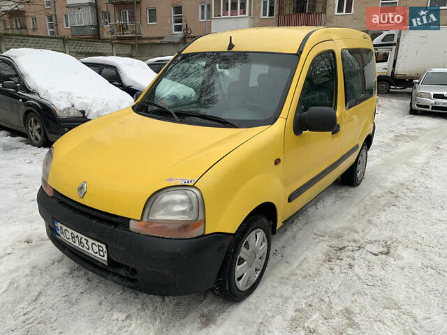 Жовтий Рено Кєнгу, об'ємом двигуна 1.87 л та пробігом 274 тис. км за 2750 $, фото 1 на Automoto.ua