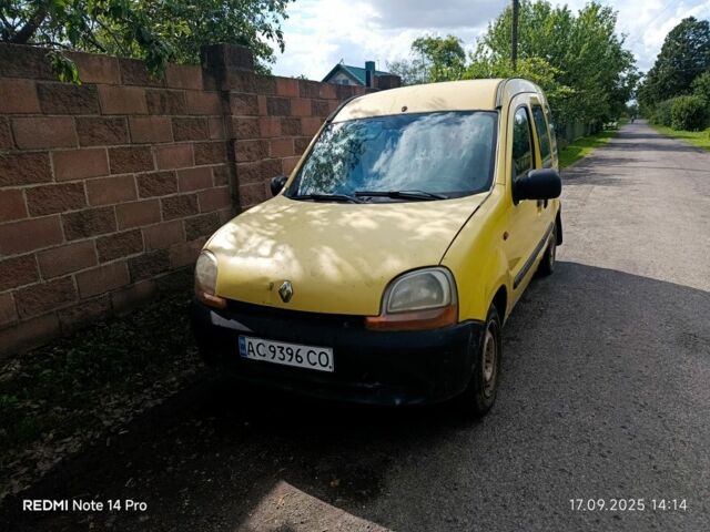 Жовтий Рено Кєнгу, об'ємом двигуна 0 л та пробігом 300 тис. км за 1250 $, фото 1 на Automoto.ua