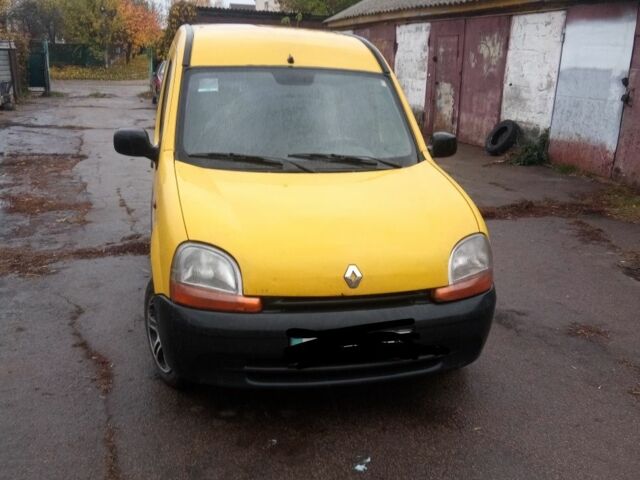 Рено Кєнгу 2001 у Барышевке на Automoto.ua Жовтий Рено Кєнгу, об'ємом двигуна 0 л та пробігом 240 тис. км за 3500 $, фото 1 на Automoto.ua