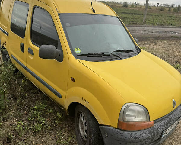 Желтый Рено Кенгу, объемом двигателя 1.9 л и пробегом 250 тыс. км за 2000 $, фото 1 на Automoto.ua