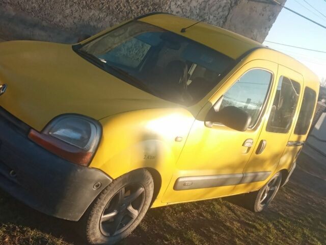 Жовтий Рено Кєнгу, об'ємом двигуна 1.9 л та пробігом 229 тис. км за 3000 $, фото 1 на Automoto.ua