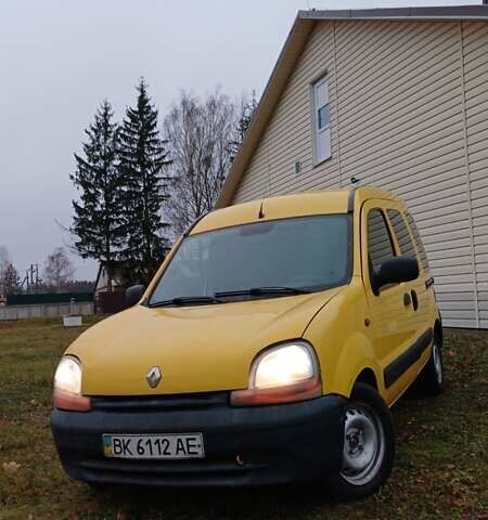 Жовтий Рено Кєнгу, об'ємом двигуна 1.9 л та пробігом 226 тис. км за 2600 $, фото 1 на Automoto.ua
