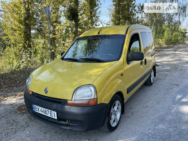 Жовтий Рено Кєнгу, об'ємом двигуна 1.46 л та пробігом 246 тис. км за 3400 $, фото 1 на Automoto.ua