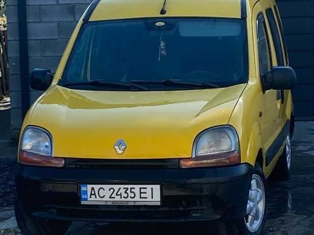 Жовтий Рено Кєнгу, об'ємом двигуна 1.87 л та пробігом 280 тис. км за 2300 $, фото 1 на Automoto.ua