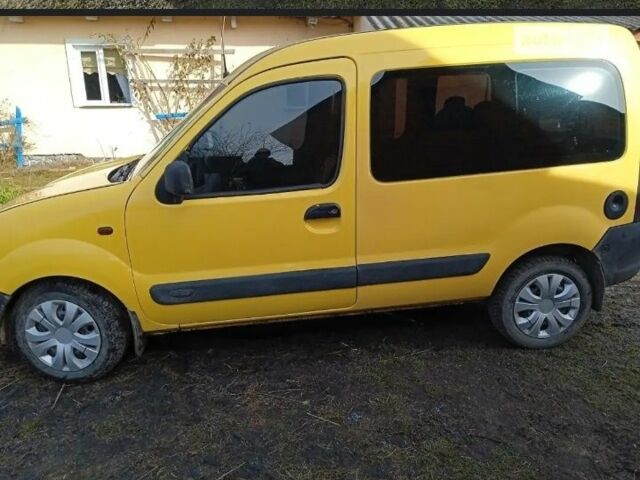 Жовтий Рено Кєнгу, об'ємом двигуна 1.9 л та пробігом 200 тис. км за 2850 $, фото 1 на Automoto.ua