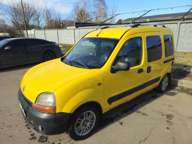 Жовтий Рено Кєнгу, об'ємом двигуна 1.9 л та пробігом 400 тис. км за 2300 $, фото 1 на Automoto.ua