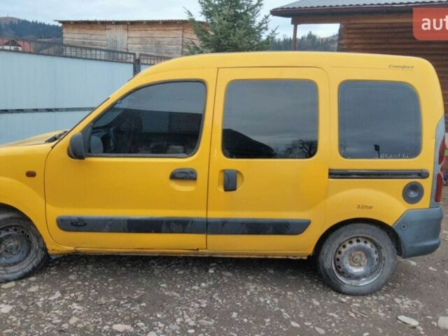 Жовтий Рено Кєнгу, об'ємом двигуна 1.87 л та пробігом 370 тис. км за 2800 $, фото 1 на Automoto.ua