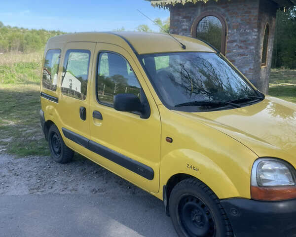 Жовтий Рено Кєнгу, об'ємом двигуна 1.9 л та пробігом 165 тис. км за 3500 $, фото 1 на Automoto.ua