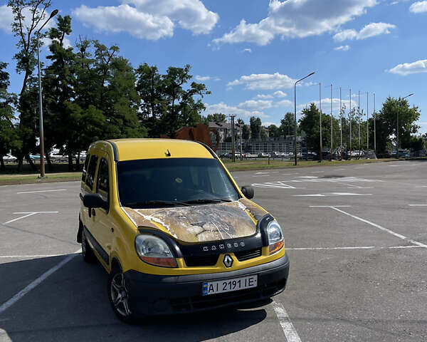 Жовтий Рено Кєнгу, об'ємом двигуна 1.5 л та пробігом 350 тис. км за 3200 $, фото 1 на Automoto.ua