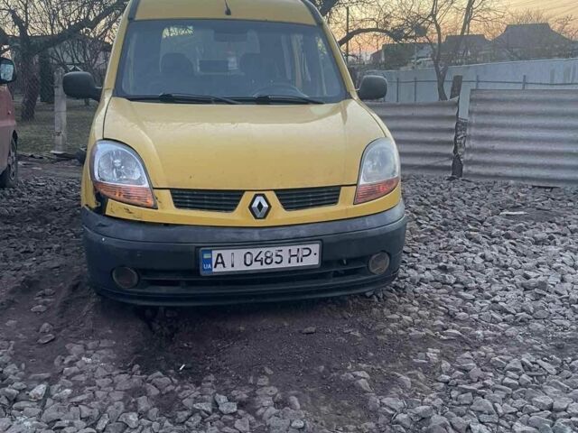 Жовтий Рено Кєнгу, об'ємом двигуна 1.5 л та пробігом 230 тис. км за 2500 $, фото 1 на Automoto.ua