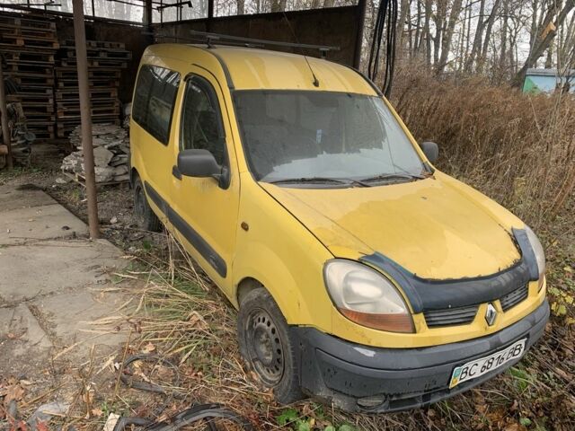 Жовтий Рено Кєнгу, об'ємом двигуна 1.5 л та пробігом 230 тис. км за 1499 $, фото 1 на Automoto.ua
