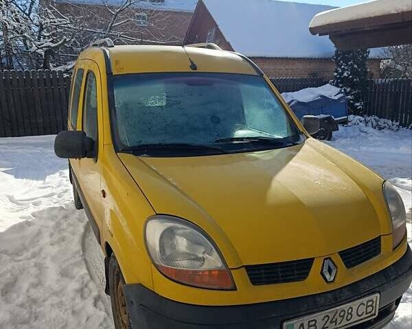 Жовтий Рено Кєнгу, об'ємом двигуна 1.46 л та пробігом 235 тис. км за 1500 $, фото 1 на Automoto.ua