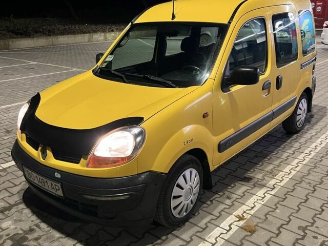 Желтый Рено Кенгу, объемом двигателя 0 л и пробегом 164 тыс. км за 3600 $, фото 1 на Automoto.ua