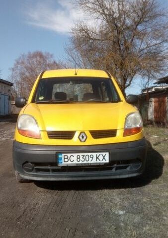 Жовтий Рено Кєнгу, об'ємом двигуна 1.46 л та пробігом 390 тис. км за 3300 $, фото 1 на Automoto.ua