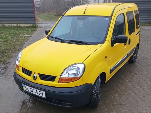 Жовтий Рено Кєнгу, об'ємом двигуна 1.5 л та пробігом 226 тис. км за 3000 $, фото 1 на Automoto.ua