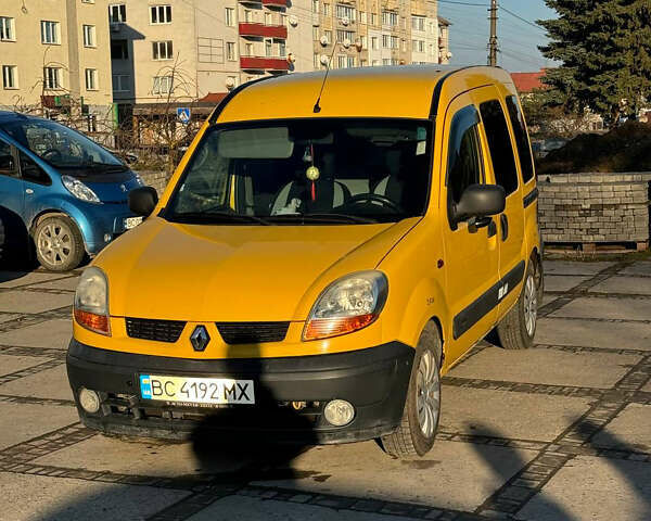 Жовтий Рено Кєнгу, об'ємом двигуна 1.5 л та пробігом 261 тис. км за 3400 $, фото 1 на Automoto.ua