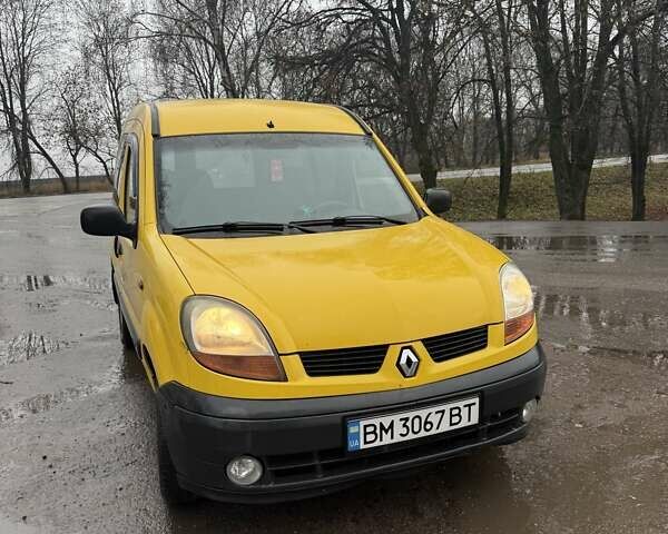 Желтый Рено Кенгу, объемом двигателя 1.5 л и пробегом 450 тыс. км за 3200 $, фото 1 на Automoto.ua