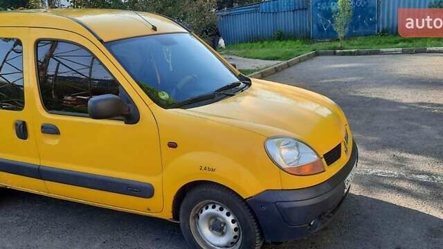 Жовтий Рено Кєнгу, об'ємом двигуна 1.5 л та пробігом 329 тис. км за 3600 $, фото 1 на Automoto.ua