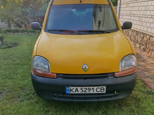 Желтый Рено Кенгу, объемом двигателя 1.9 л и пробегом 234 тыс. км за 3500 $, фото 1 на Automoto.ua