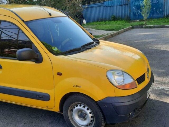 Жовтий Рено Кєнгу, об'ємом двигуна 1.5 л та пробігом 329 тис. км за 3600 $, фото 1 на Automoto.ua