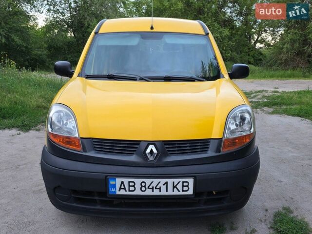 Жовтий Рено Кєнгу, об'ємом двигуна 1.46 л та пробігом 238 тис. км за 3600 $, фото 1 на Automoto.ua