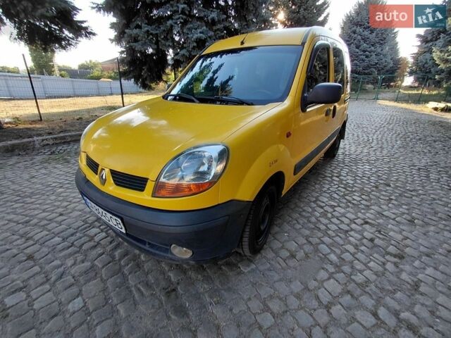 Жовтий Рено Кєнгу, об'ємом двигуна 1.46 л та пробігом 199 тис. км за 3600 $, фото 1 на Automoto.ua